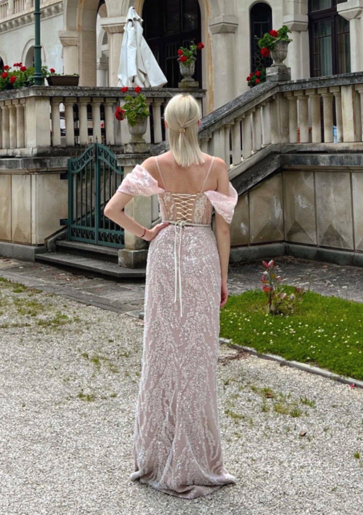 Pink Champagne Булчинска Рокля