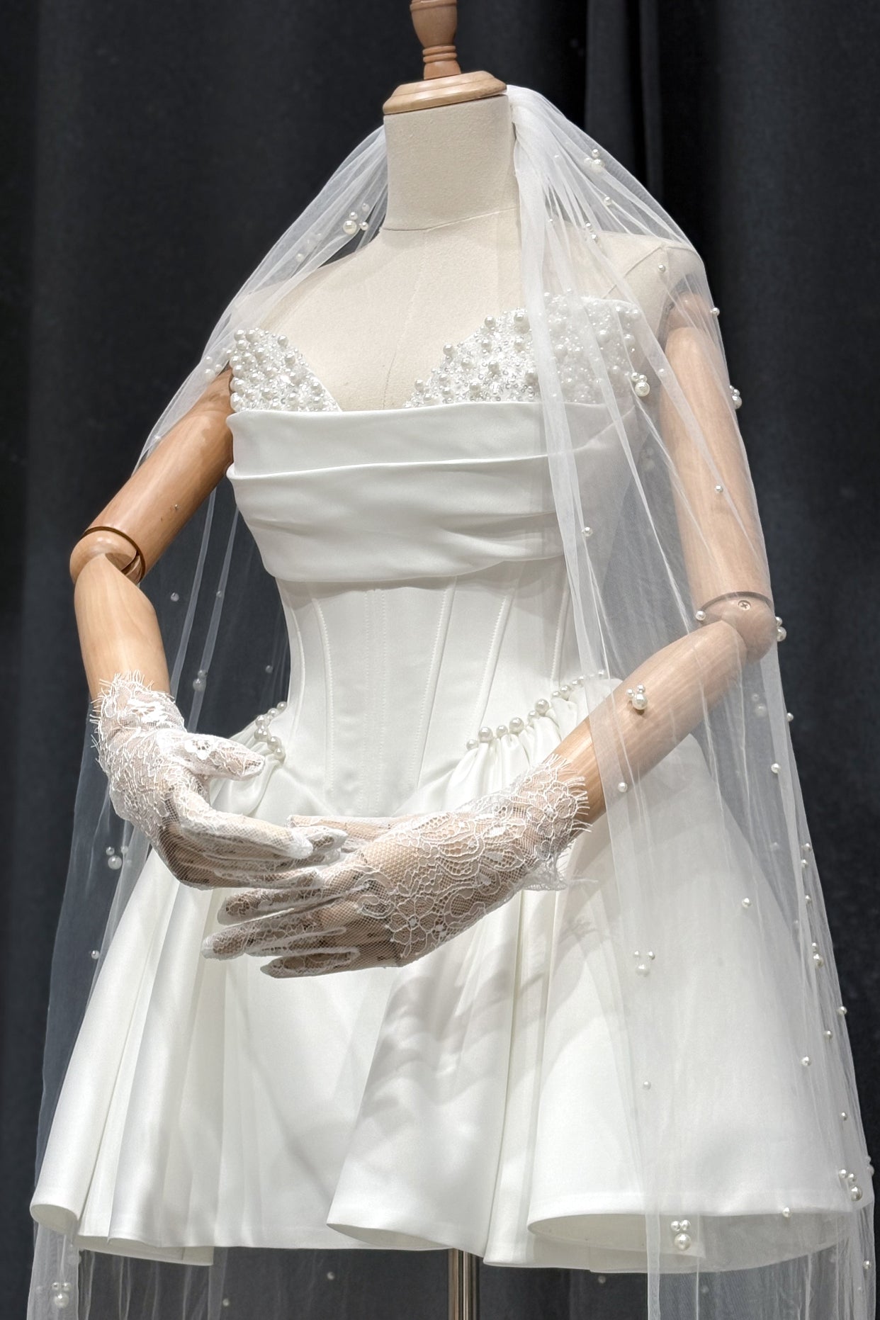 Madeliene Официални Булчински Ръкавици