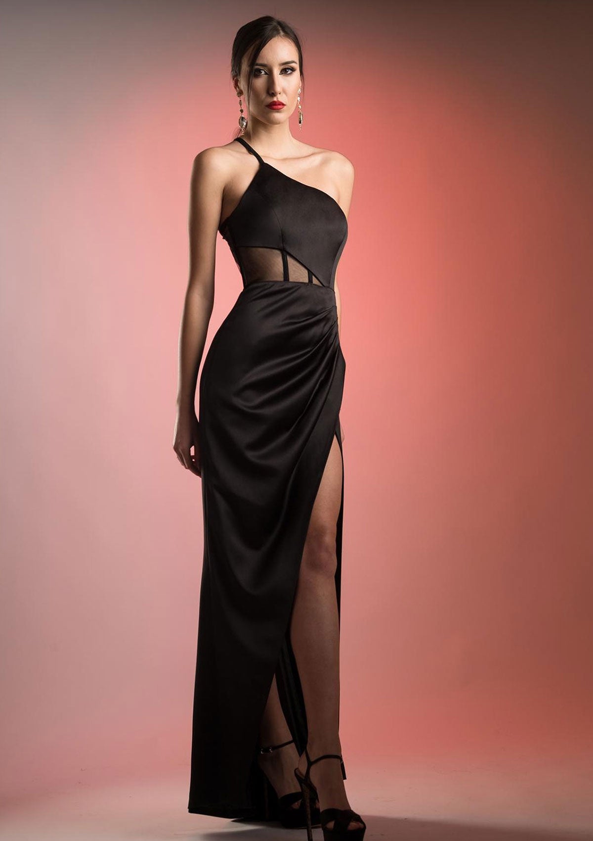 Alcea Rosea Formal Dress