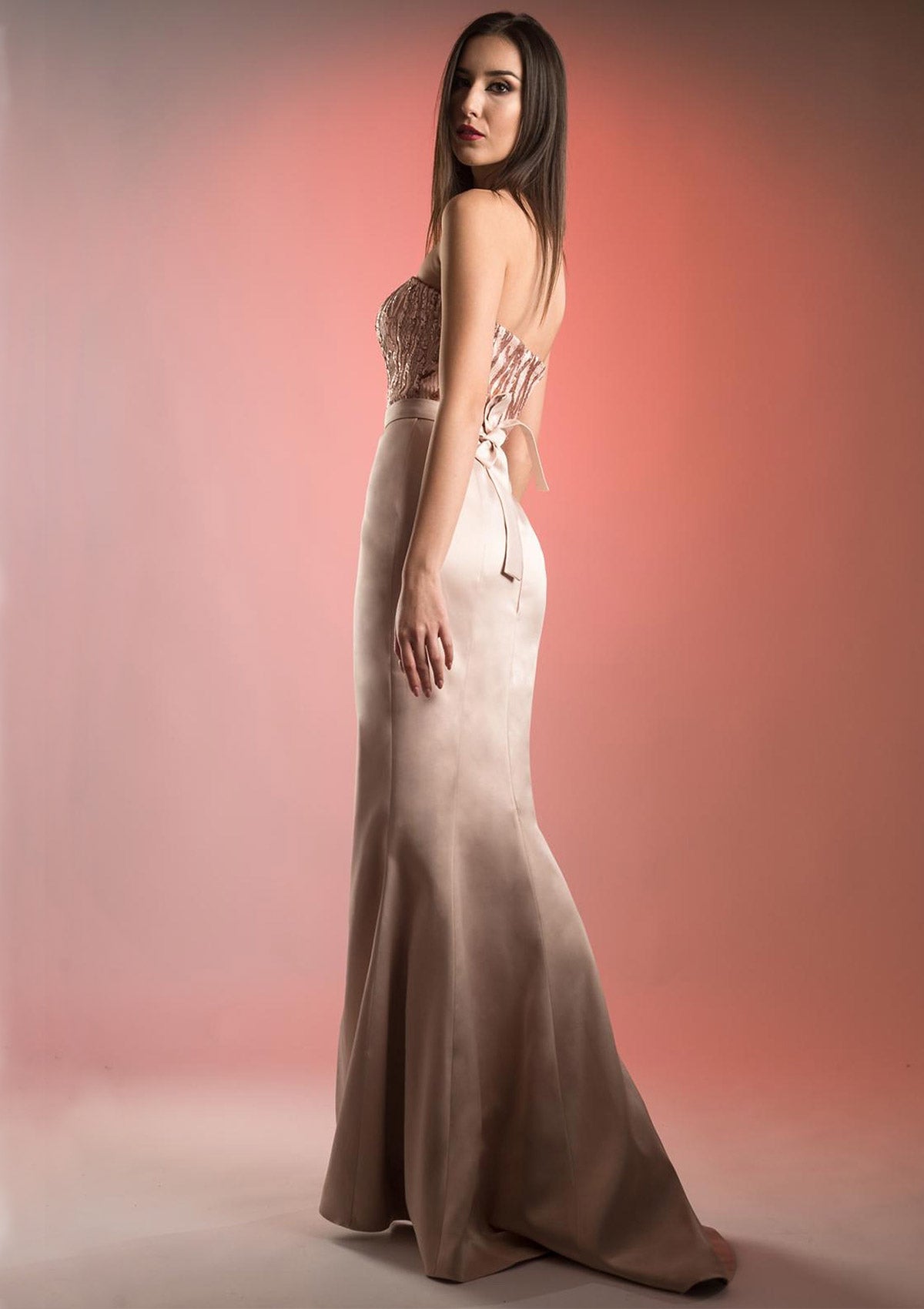 Paeonia Lactiflora Formal Dress