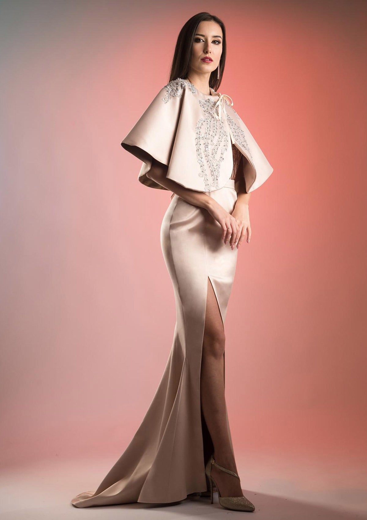 Paeonia Lactiflora Formal Dress