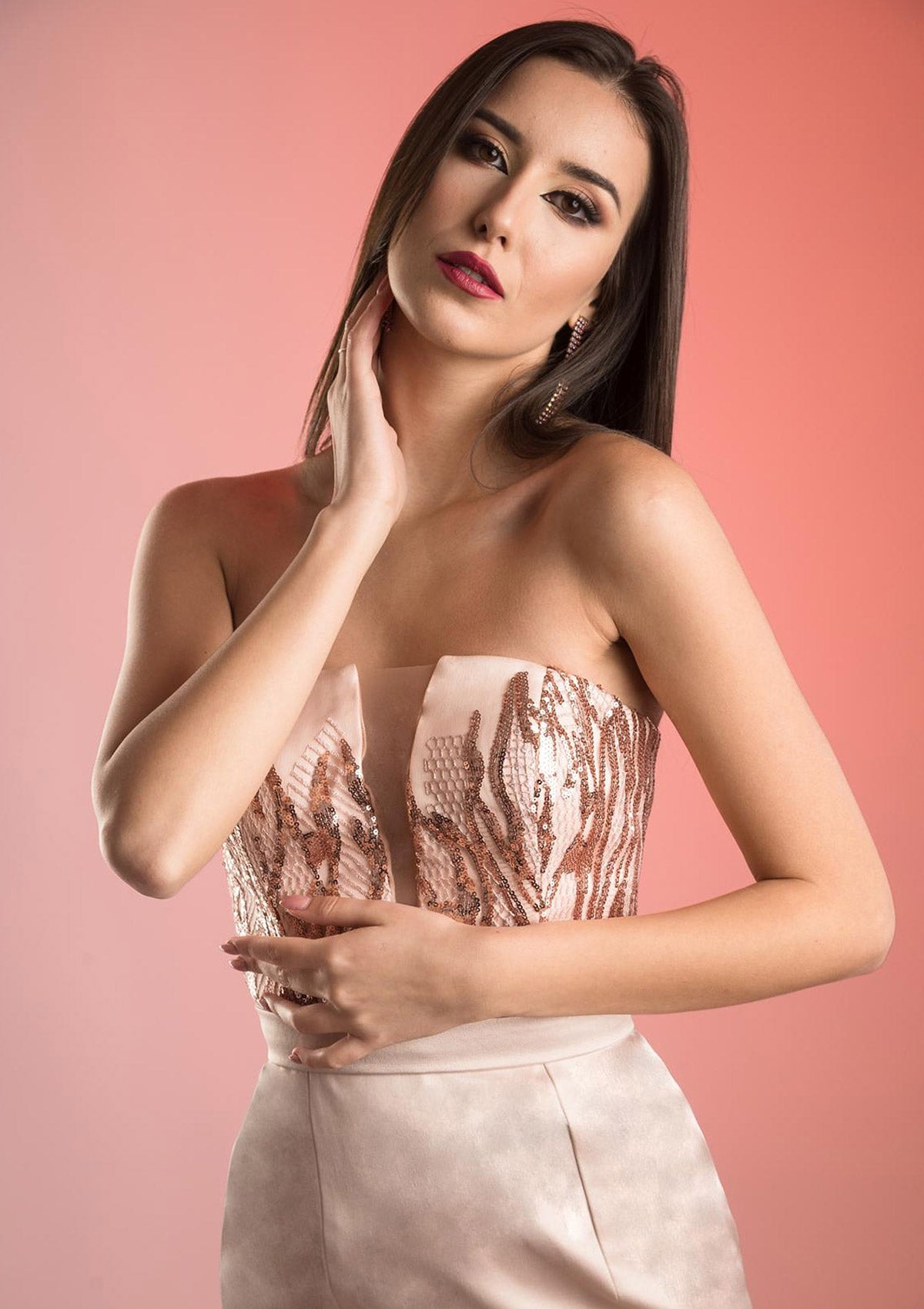 Paeonia Lactiflora Formal Dress