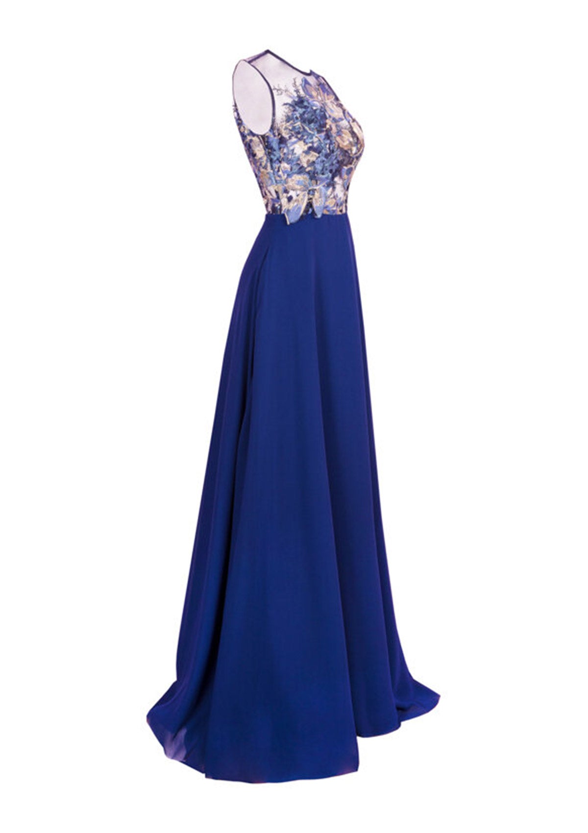 Salvia Azurea Formal Dress