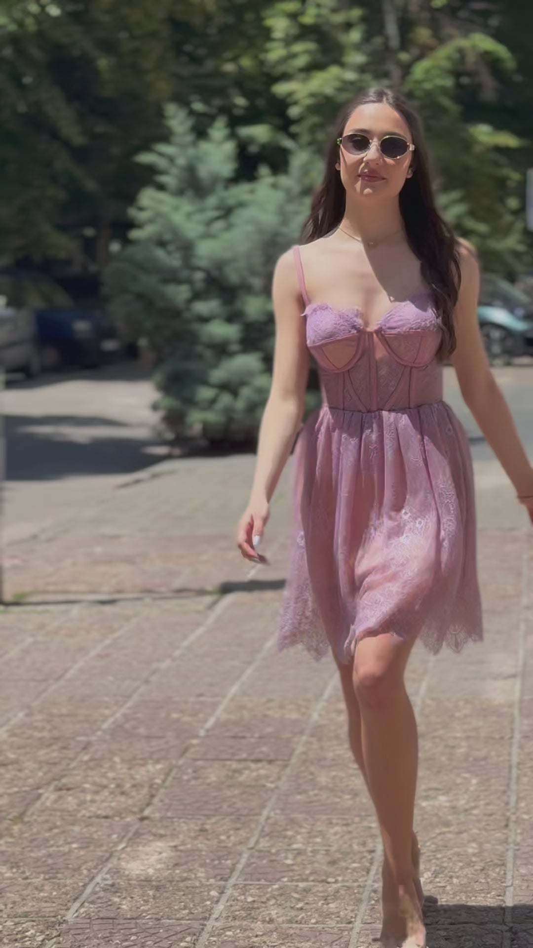 Lavender Whisper Formal Dress